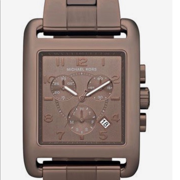 Michael Kors Chronograph Square Watch - Picture 1 of 7